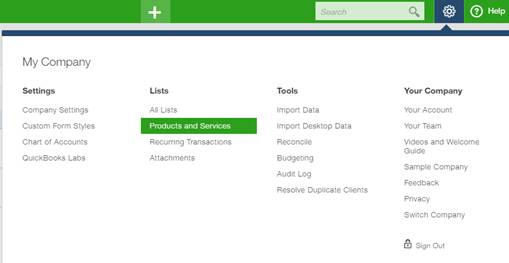 Activate Inventory In QuickBooks Online