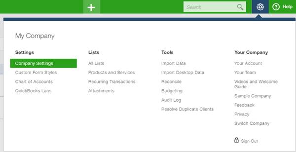 QuickBooks Online Inventory